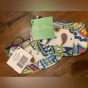 Vera Bradley Zip ID Case Marina Paisley